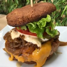 Gluten-free burger from Pono Burger